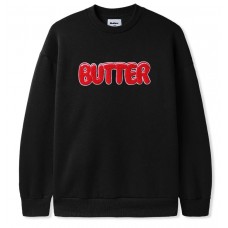 Sudadera Butter Goods Goo Crewneck Negra